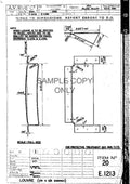 Avro Lancaster Blueprints Engine Louvre Merlin 01 A4 Photo Print