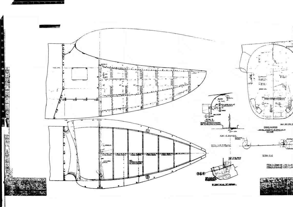 Avro Lancaster Blueprints Engine OB Merlin 03 A4 Photo Print