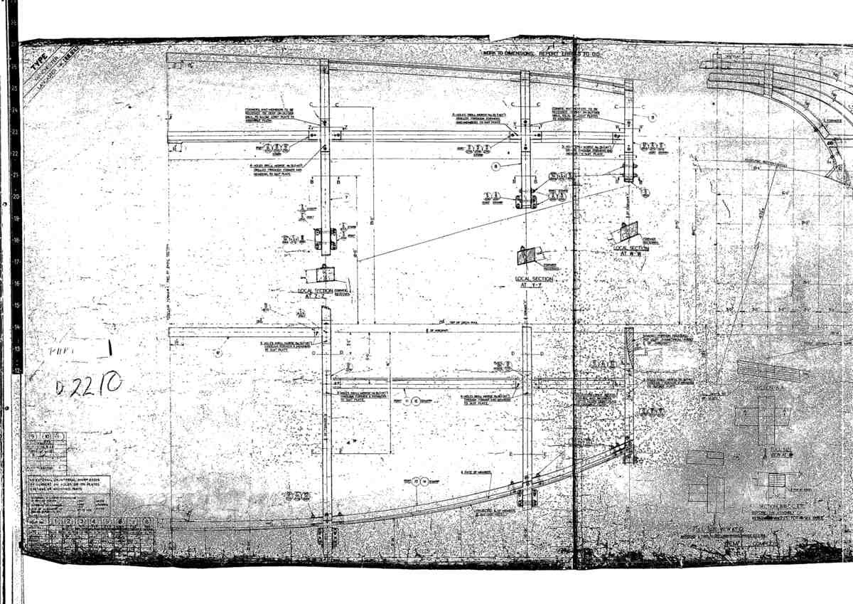 Avro Lancaster Blueprints Fuselage Canopy 04 A4 Photo Print