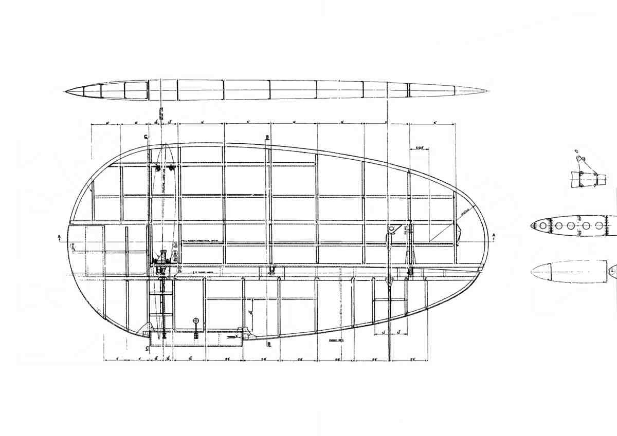 Avro Lancaster Blueprints Tailplane Tail Fin 01a A4 Photo Print