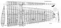 Avro Lancaster Blueprints Wing (Outer 02) A4 Photo Print