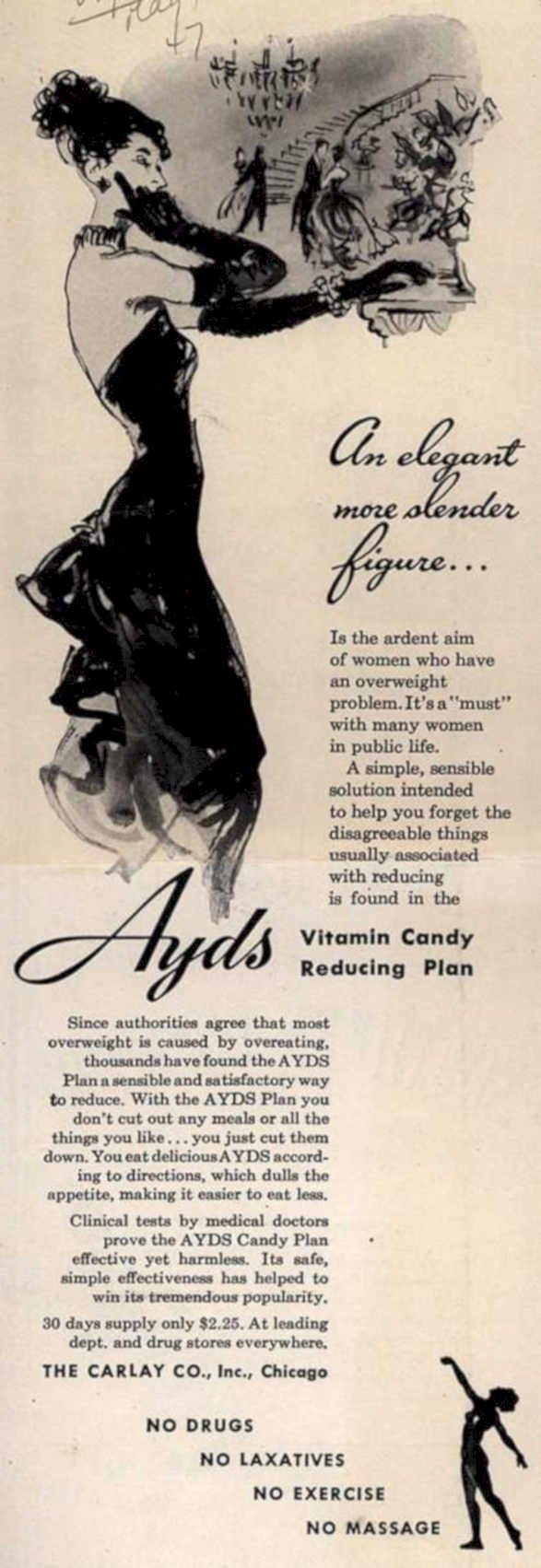 Ayds Candy Plan Vintage Retro Advert Ads A4 Photo Print