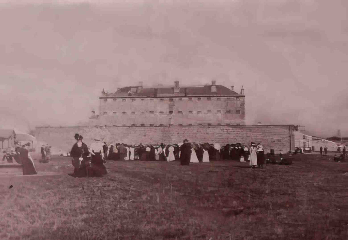 Ayrshire Ayr Prison in 1901 1024pix Vintage A4 Photo Print