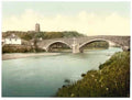 Ayrshire Ballantrae Ardstinchar Castle and Bridge Vintage A4 Photo Print