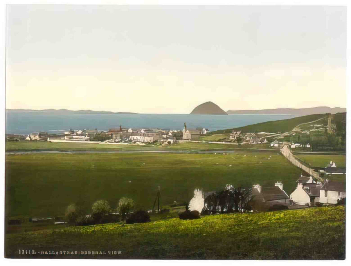 Ayrshire Ballantrae General View Vintage A4 Photo Print