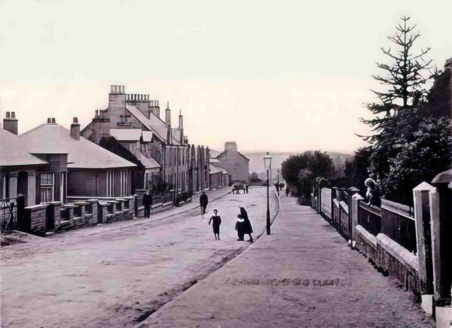 Ayrshire Cumnock Barrhill Road Vintage A4 Photo Print