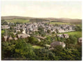 Ayrshire Cumnock From Stepend Bing Vintage A4 Photo Print