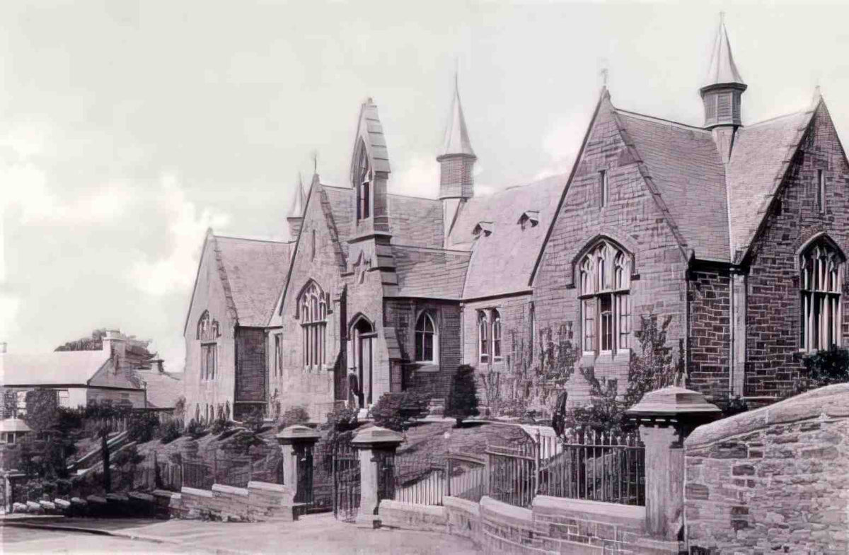 Ayrshire Cumnock Public School Vintage A4 Photo Print