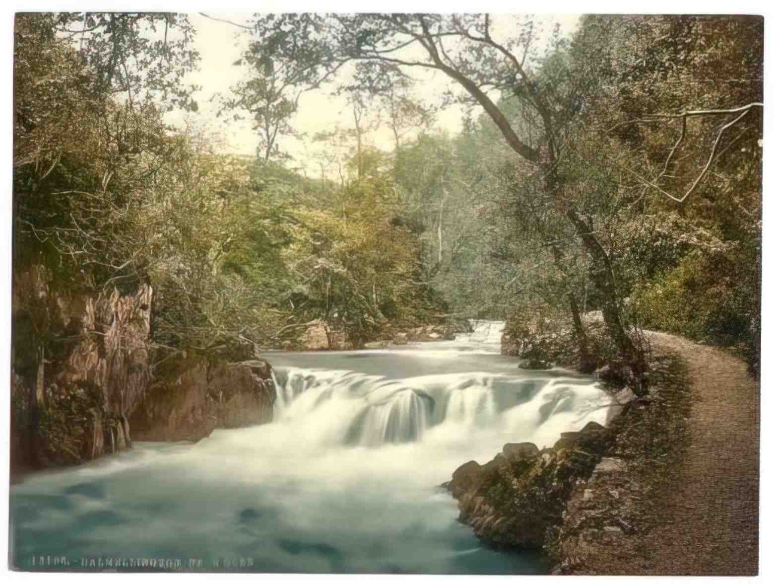 Ayrshire Dalmellington Ness Glen Vintage A4 Photo Print