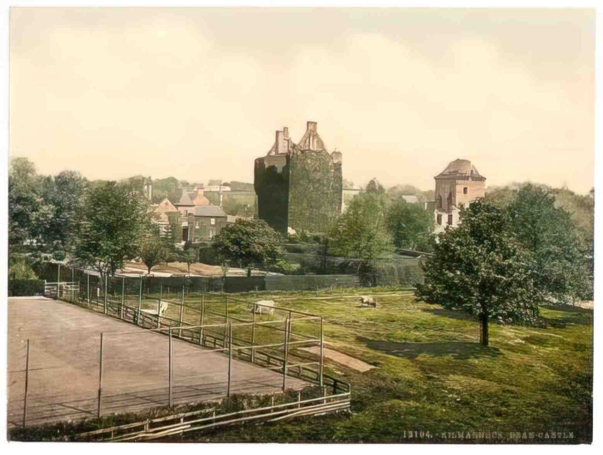 Ayrshire Kilmarnock Dean Castle Vintage A4 Photo Print