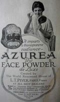 Azurea Powder Face Vintage Retro Advert Ads A4 Photo Print