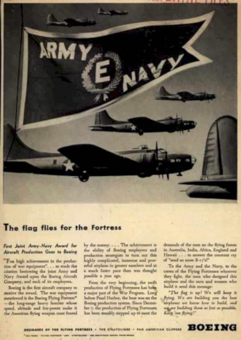 B 17 Flying 2 Vintage Retro Advert Ads A4 Photo Print