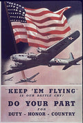 B 17 Flying Vintage Retro Advert Ads A4 Photo Print