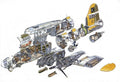 B 171 cutaway A4 Photo Print