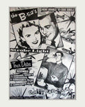 B 52s Dirty Vintage Retro Advert Poster A4 Photo Print