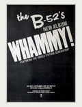 B 52s Whammy Vintage Retro Advert Poster A4 Photo Print