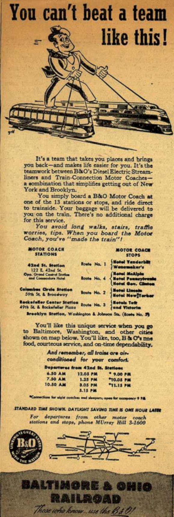 B O Railroad Vintage Retro Advert Ads A4 Photo Print