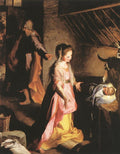 BAROCCI Federico Fiori The Nativity Art A4 Photo Print