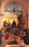 BASAITI Marco Christ Praying In The Garden Art A4 Photo Print