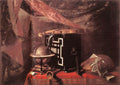 BASCHENIS Evaristo Still Life With Instruments Art A4 Photo Print