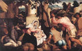 BASSANO Jacopo Adoration Of The Shepherds A4 Photo Print