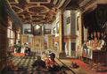 BASSEN Bartholomeus van Renaissance Interior With Banqueters Art A4 Photo Print