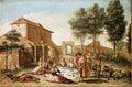 BAYEU Y SUBIAS Francisco Lunch On The Field Art A4 Photo Print UK