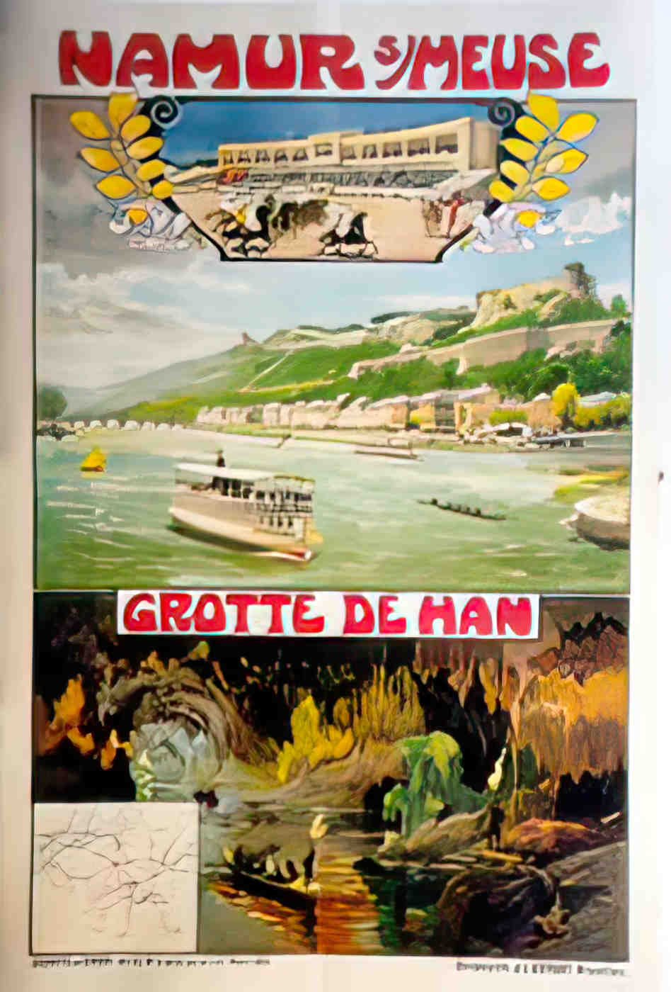 BEL09167 Advert A4 Photo Print