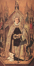 BERMEJO Bartolome St Dominic Enthroned In Glory Art A4 Photo Print