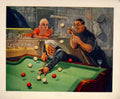 BILLARD Advert A4 Photo Print