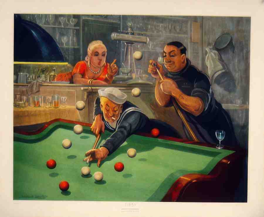 BILLARD Vintage Advert A4 Photo Print
