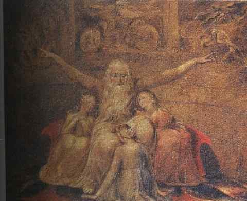 BLAKE JOB AND HIS DAUGHTERS 1799 1800 A4 Photo Print