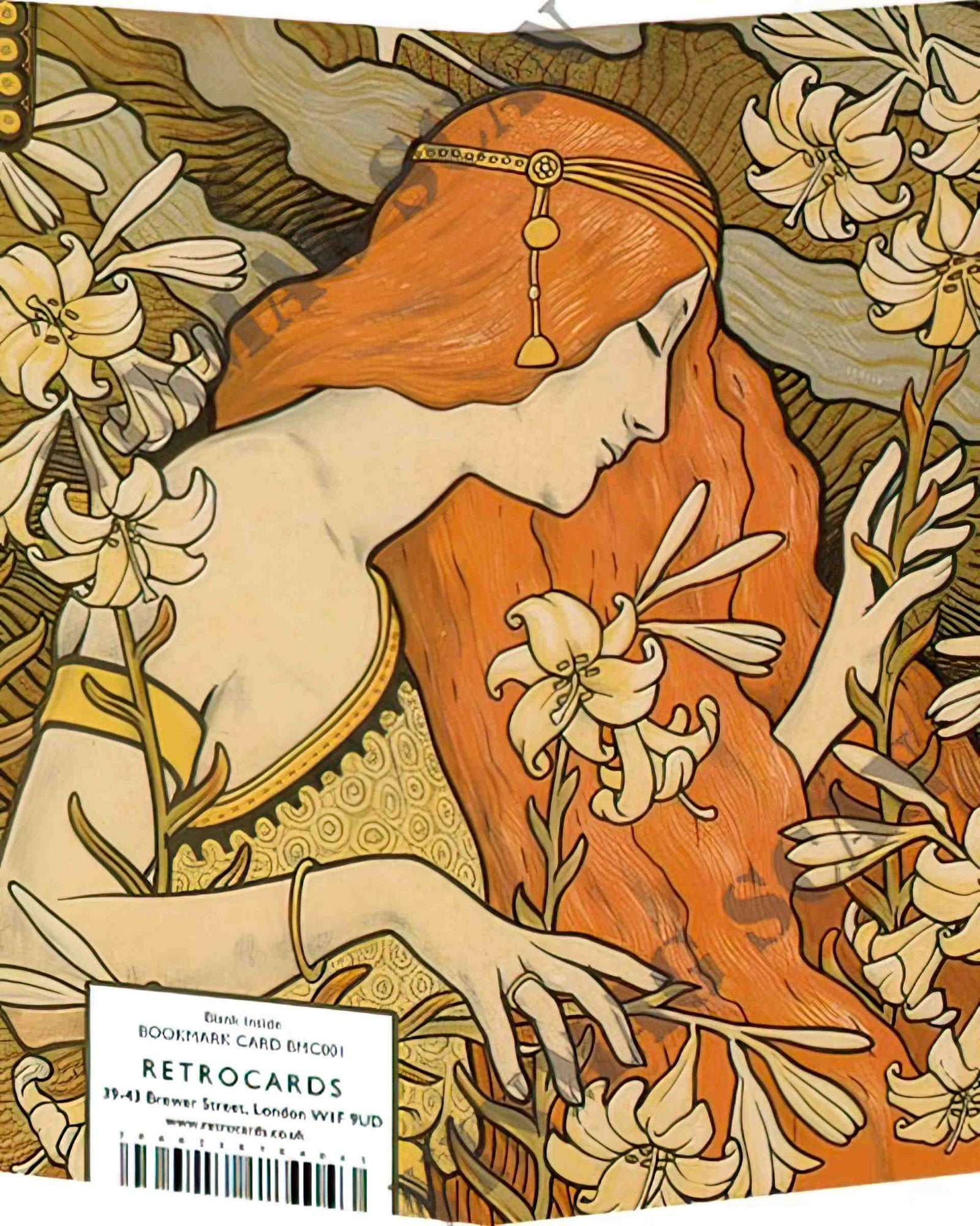 BMC 001 folies bergere bookmark card 2 Advert A4 Photo Print