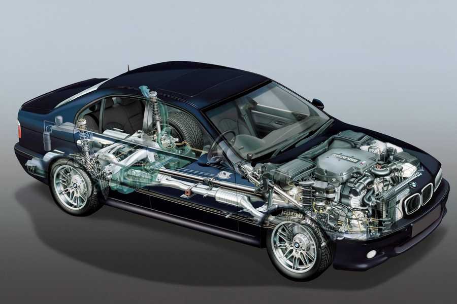 BMW 3 Series E36 cutaway A4 Photo Print