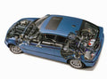 BMW 3Series compact E46 2001 cutaway A4 Photo Print