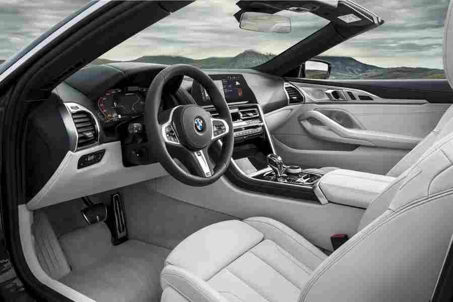 BMW 8 Series Convcertible 6440 1 Car A4 Photo Print