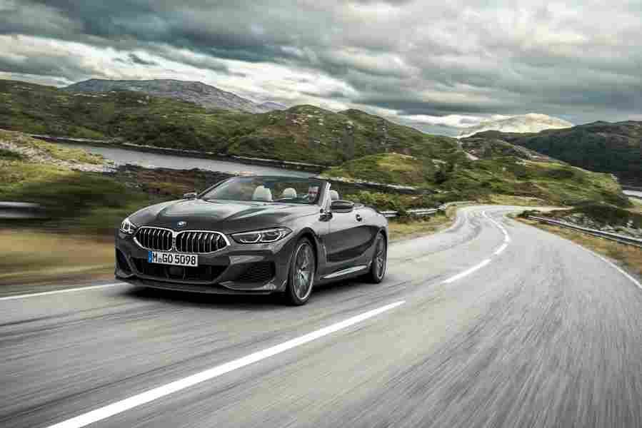 BMW 8 Series Convcertible 6440 23 Car A4 Photo Print