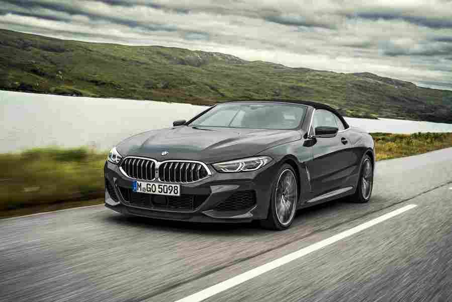 BMW 8 Series Convcertible 6440 25 Car A4 Photo Print