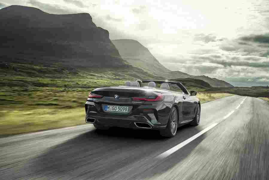 BMW 8 Series Convcertible 6440 26 Car A4 Photo Print