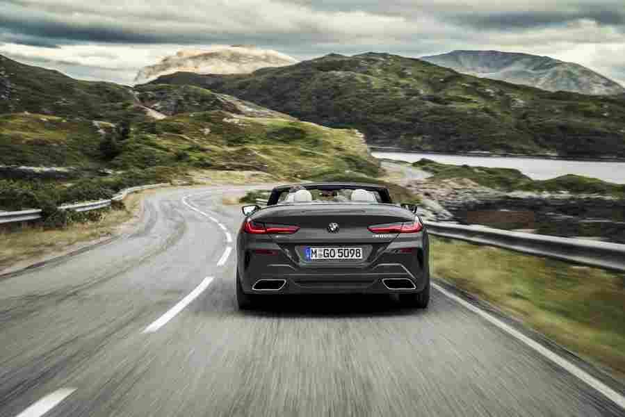 BMW 8 Series Convcertible 6440 31 Car A4 Photo Print
