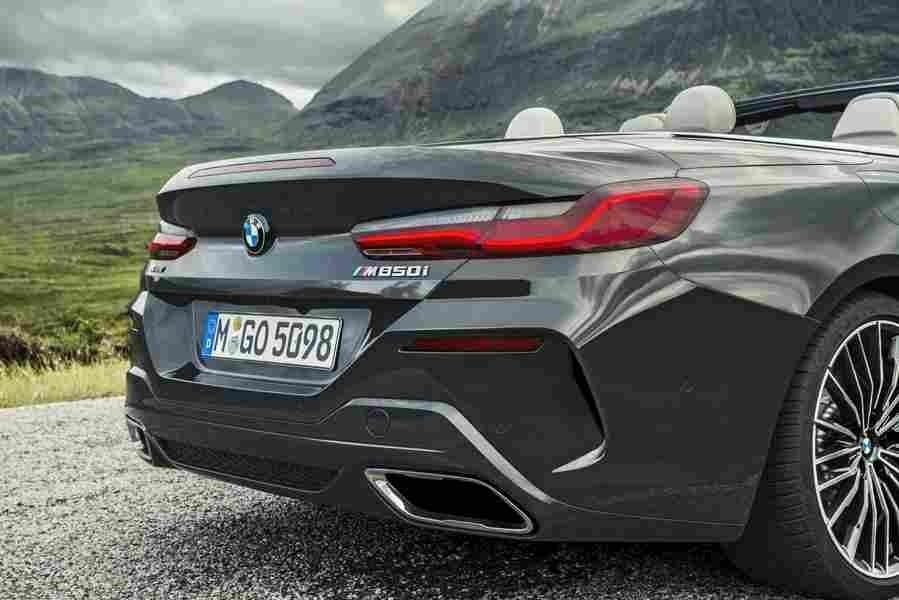 BMW 8 Series Convcertible 6440 32 Car A4 Photo Print