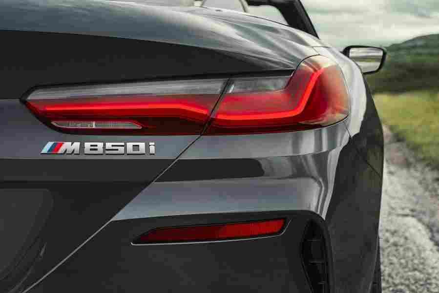BMW 8 Series Convcertible 6440 33 Car A4 Photo Print