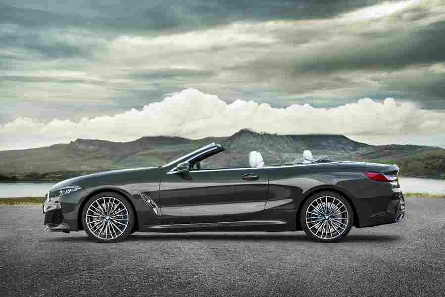 BMW 8 Series Convcertible 6440 36 Car A4 Photo Print