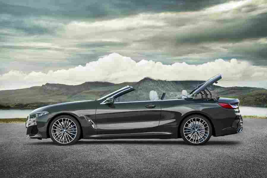 BMW 8 Series Convcertible 6440 37 Car A4 Photo Print