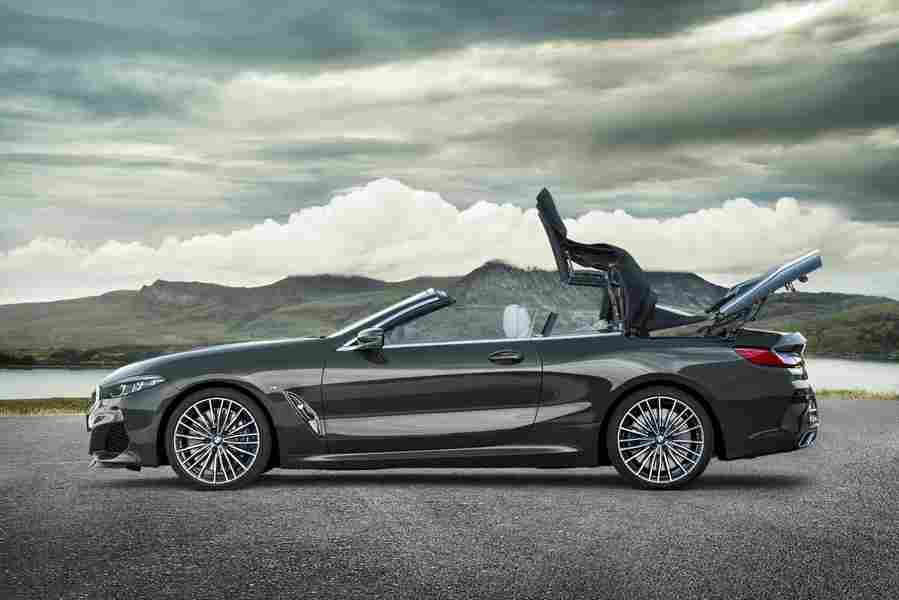BMW 8 Series Convcertible 6440 38 Car A4 Photo Print