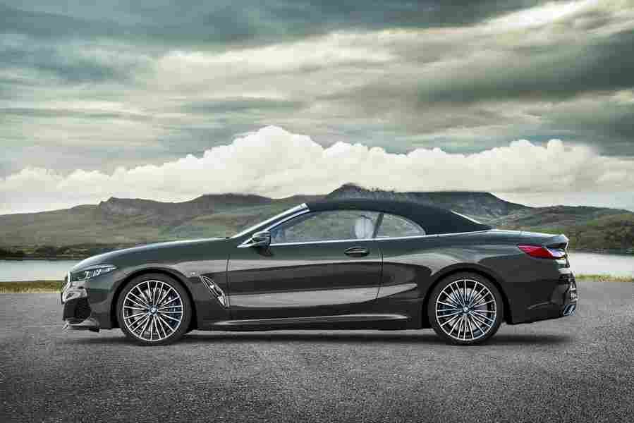 BMW 8 Series Convcertible 6440 40 Car A4 Photo Print