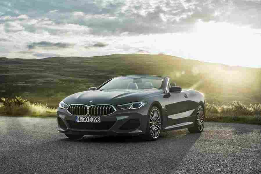 BMW 8 Series Convcertible 6440 41 Car A4 Photo Print