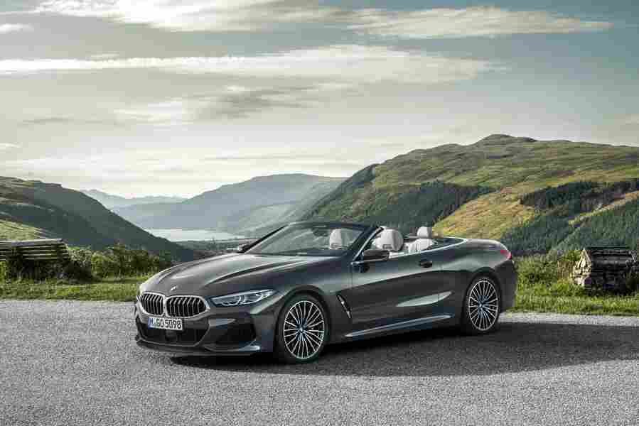 BMW 8 Series Convcertible 6440 42 Car A4 Photo Print