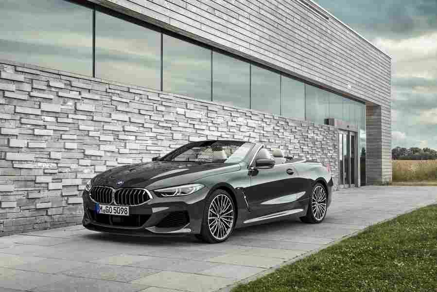 BMW 8 Series Convcertible 6440 43 Car A4 Photo Print