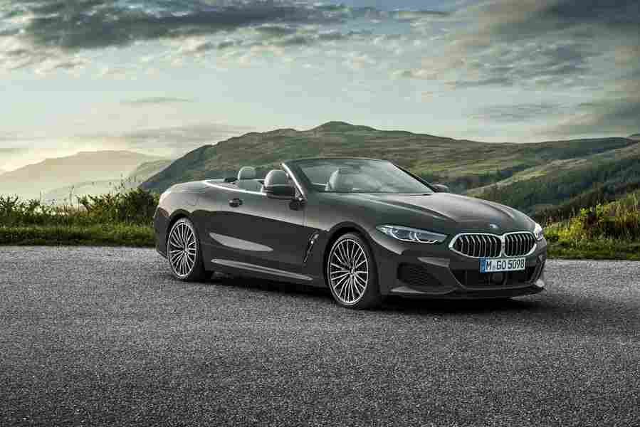 BMW 8 Series Convcertible 6440 44 Car A4 Photo Print